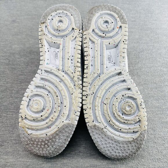 NIKE AIR FORCE 1 DC4831-002 - Men’s Size 12 Low Crater Flyknit Grey Shoes B15 - Picture 10 of 11